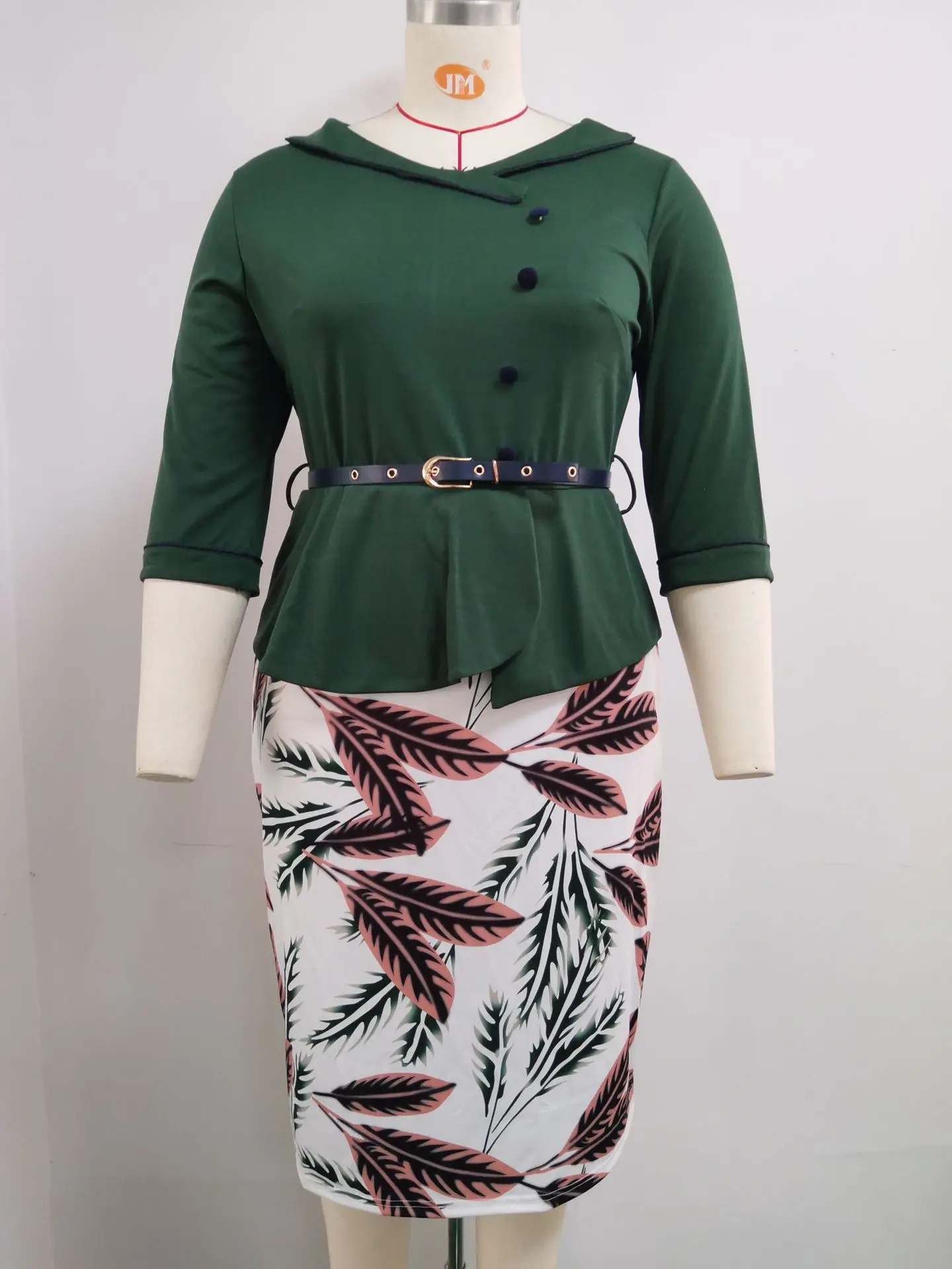 3/4 Sleeve African Dresses for Women 2022 Vetement Femme Dashiki Print  Africa Dress Clothes Dashiki Ankara Dresses Ladies