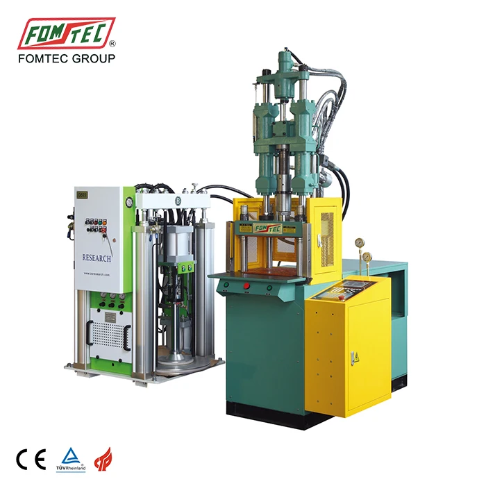 LSR Liquid Silicone Rubber Injection Molding Machine Vertical Type Slide Table Lsr Injection Machine Injection Moulder with CE