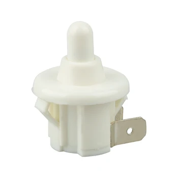 2 Pezzi Interruttore A Pulsante HC-056K Per Frigorifero – Ricambio Porta Normalmente Chiuso 250V 0,5A