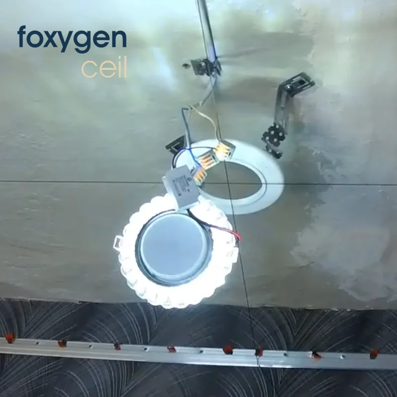 product foxygen stretch ceiling film system lamp ring lamp holder used for downlights pot light-2