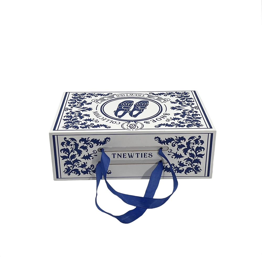 Leva tuum Packaging Ludus cum caeruleo Magnetic Gift Box