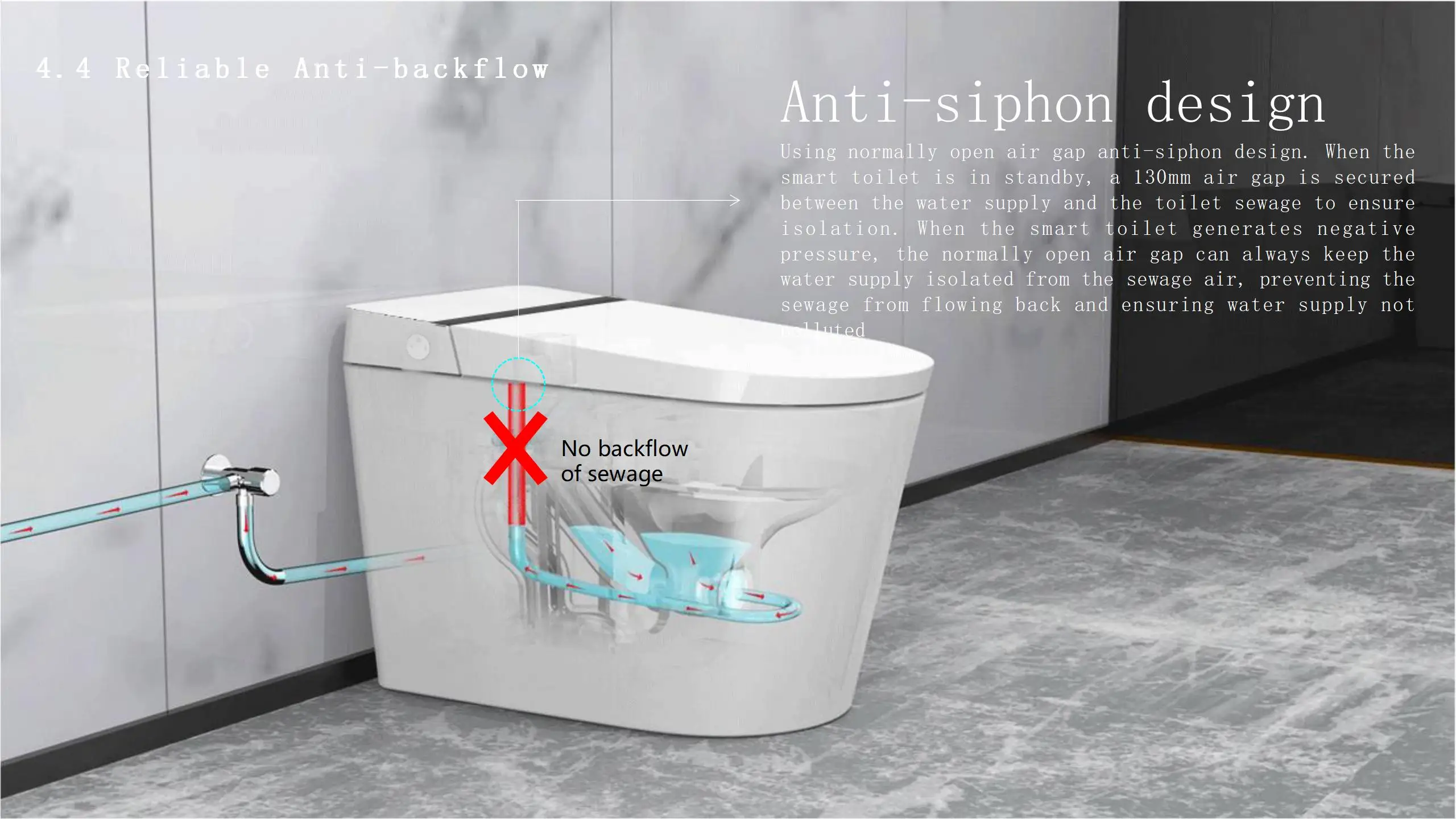 Cupc Bathroom Luxury Sensor Electric Automatic Flush Wc Bidet Ceramic Floor One Piece