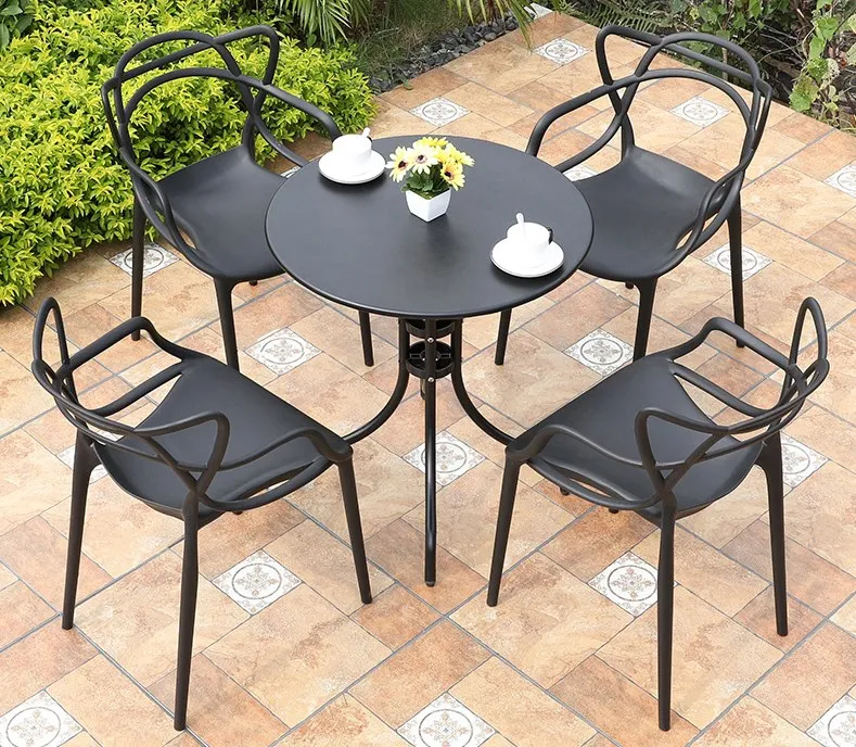 Outdoor Plastic Restauratchairs And Tables Factory Wholesale Furniture