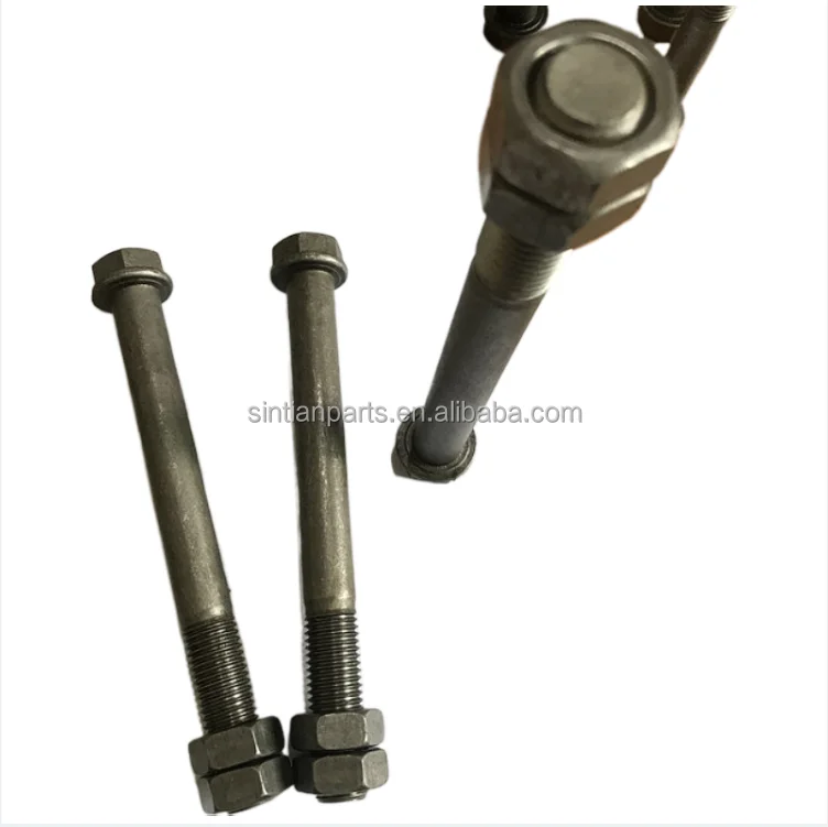Grade 12.9 Bolts and Nuts for Excavator Spare Parts