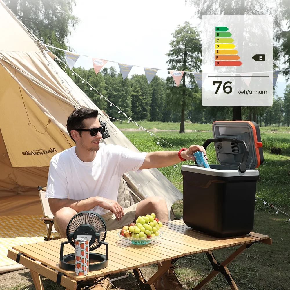 24-литровый портативный охладитель и теплее термоэлектрические автомобильные холодильники полупроводниковые для тихих походов в автодомы