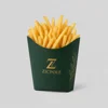 Caja para papas fritas
