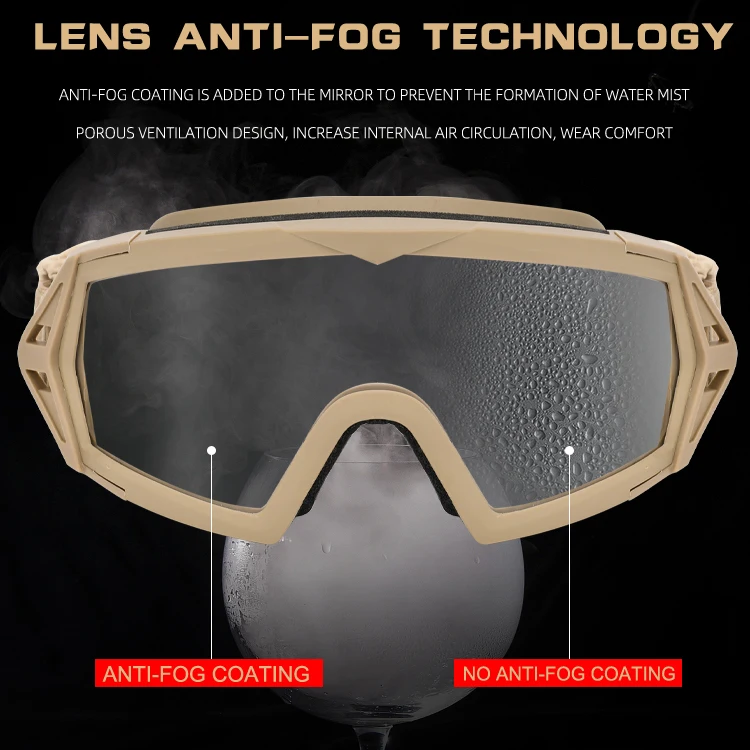 V50 Bullet-proof Polarized Uv400 Cs Games Glasses Tactical Eyewear Shooting Ballistic Sunglasses Tactical Lenses Goggles