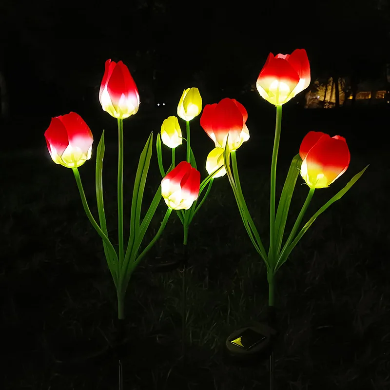 outdoor tulip lights