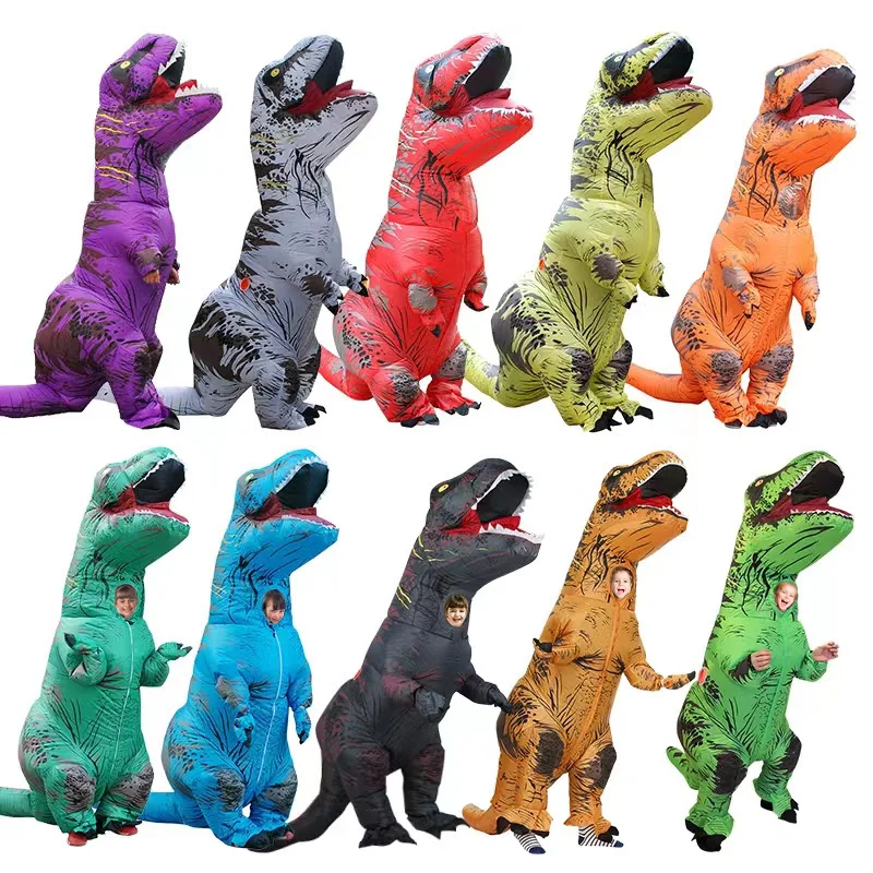 Airloonz Palloncino Foil Gigante Dinosauro T-Rex 114x137 Cm - Foto 3