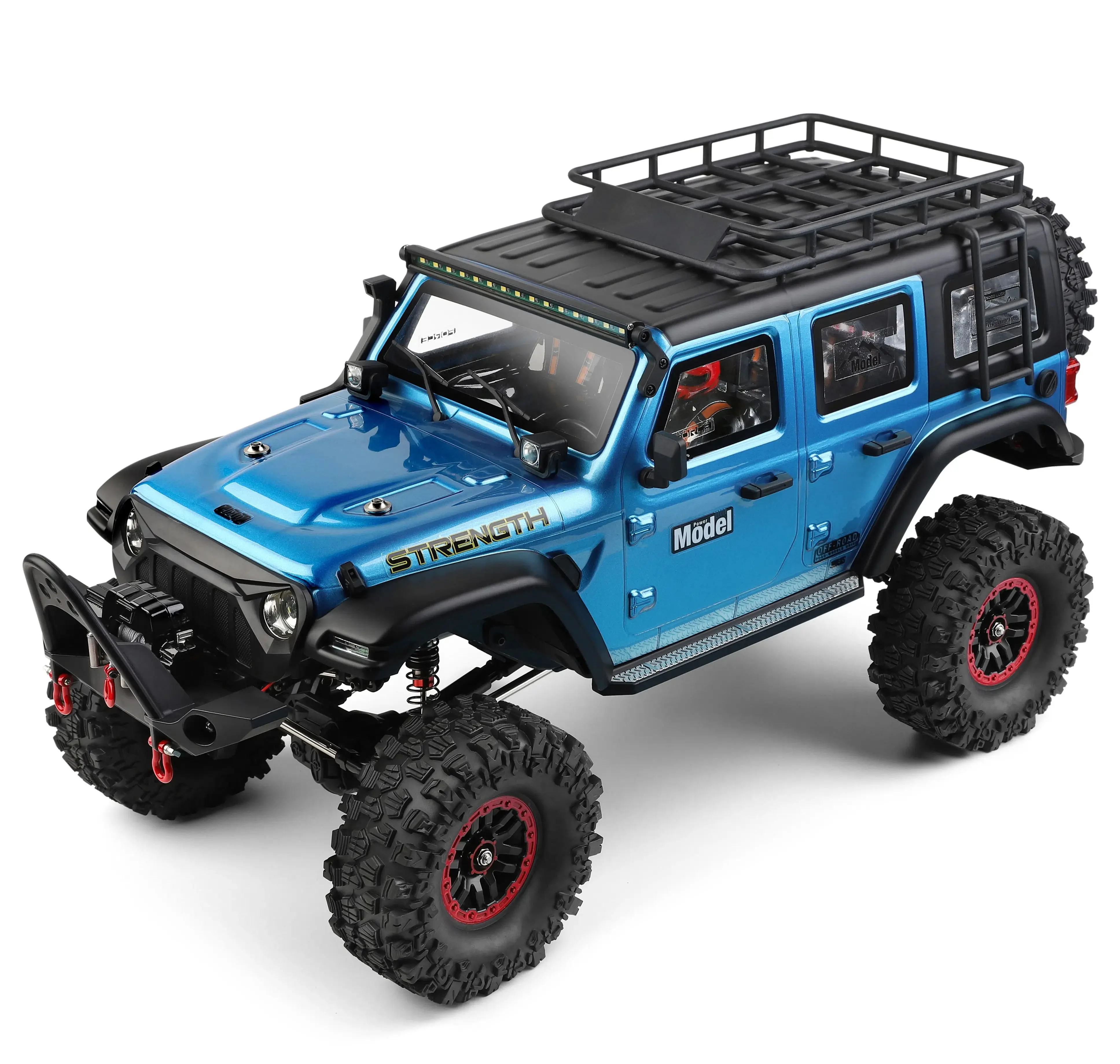 4WD Electric Climbing Car - WLtoys 1/10 Rock Crawler RC Car for