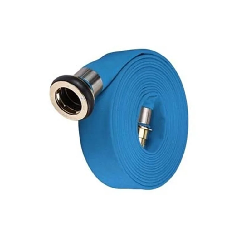 Yarn Reinforced Polyethylene PVC LDPE PE Flexible Layflat Lay Flat Irrigation Fire Fighting Pipe Production Machine
