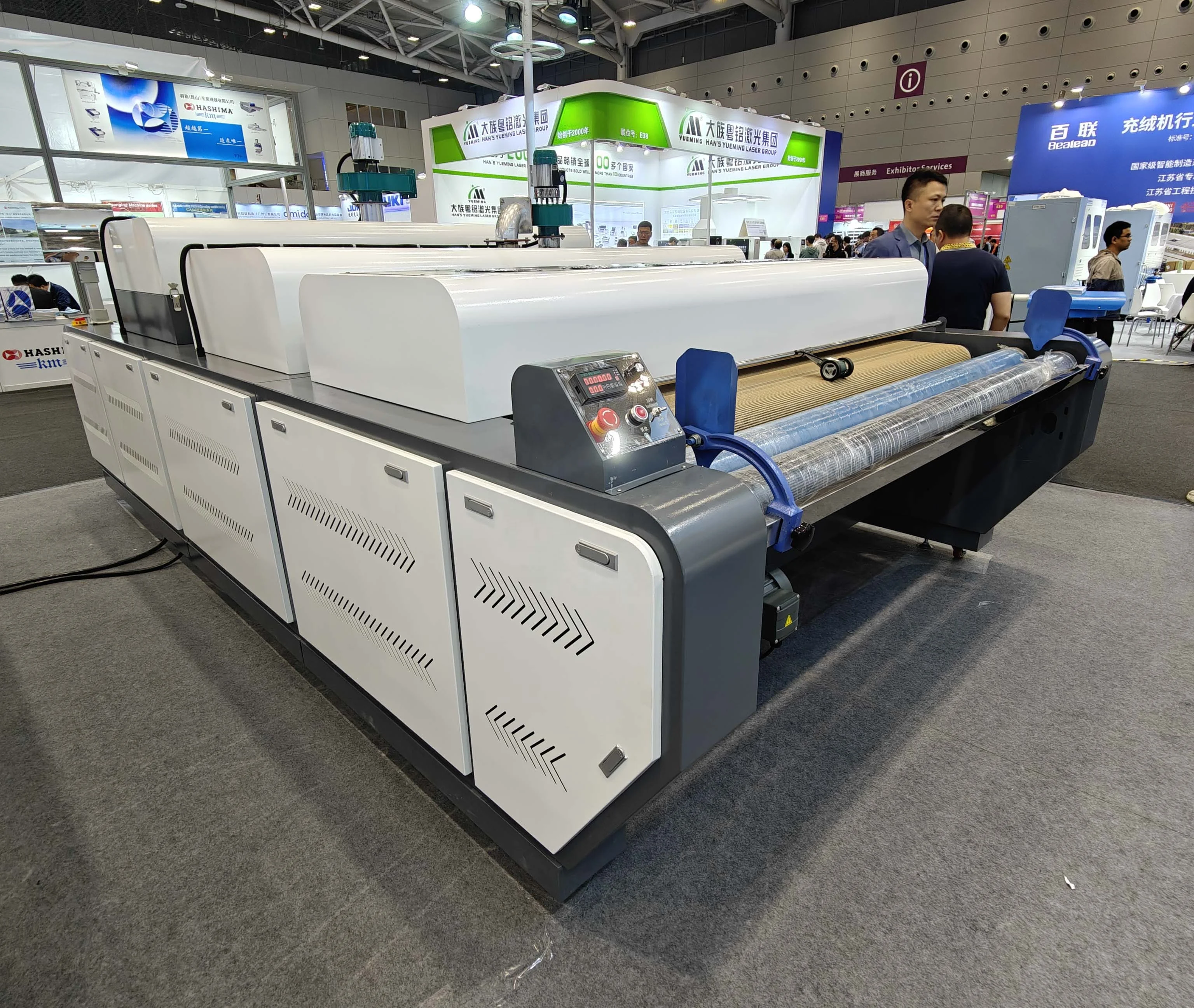 Fabric Pre-Shrinking Setting Machine Fabric Steam Shrinkage Sanforizing Machine