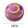 Balle violette 14cm (sachet individuel)/40-30kg pour chiens