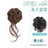 Traditional Chinese style bun hairstyle [Mocha Brown]