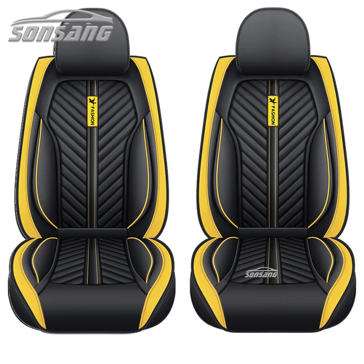 Wholesale Full Set Waterproof Pu Leather Custom Car Seat Covers