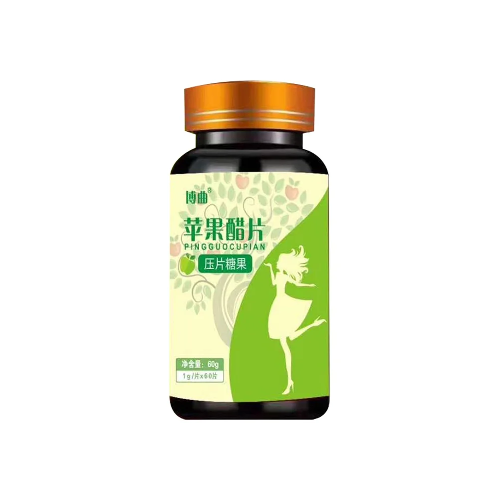 Экстракция таблетки яблочного сидра уксуса прессованные конфеты с натуральными растительными материалами