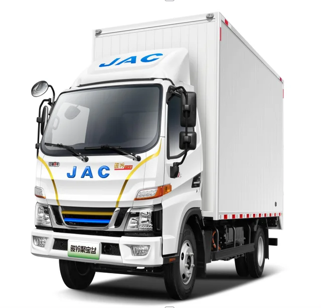 JAC4.15m fuel-saving and power-saving hybrid van transport vehicle Oil-electric mixture