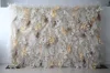White Pampas Leaves Wall 04