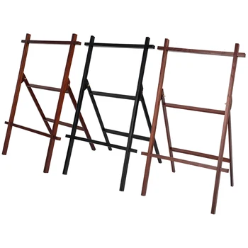 Wooden KT Board Display Stand Advertising Stand Upright Restaurant Poster Stand Foldable Wedding Welcome Sign