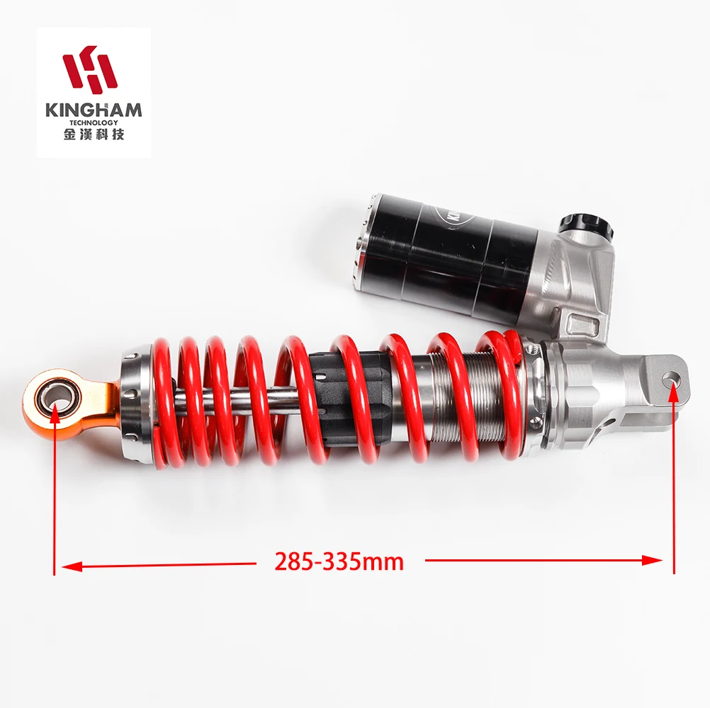 OEM Motorcycle Rear Shock Absorber With Adjustable Damping Oil Gas Suspension Refitting Adjustable Shock for Yamaha Honda
