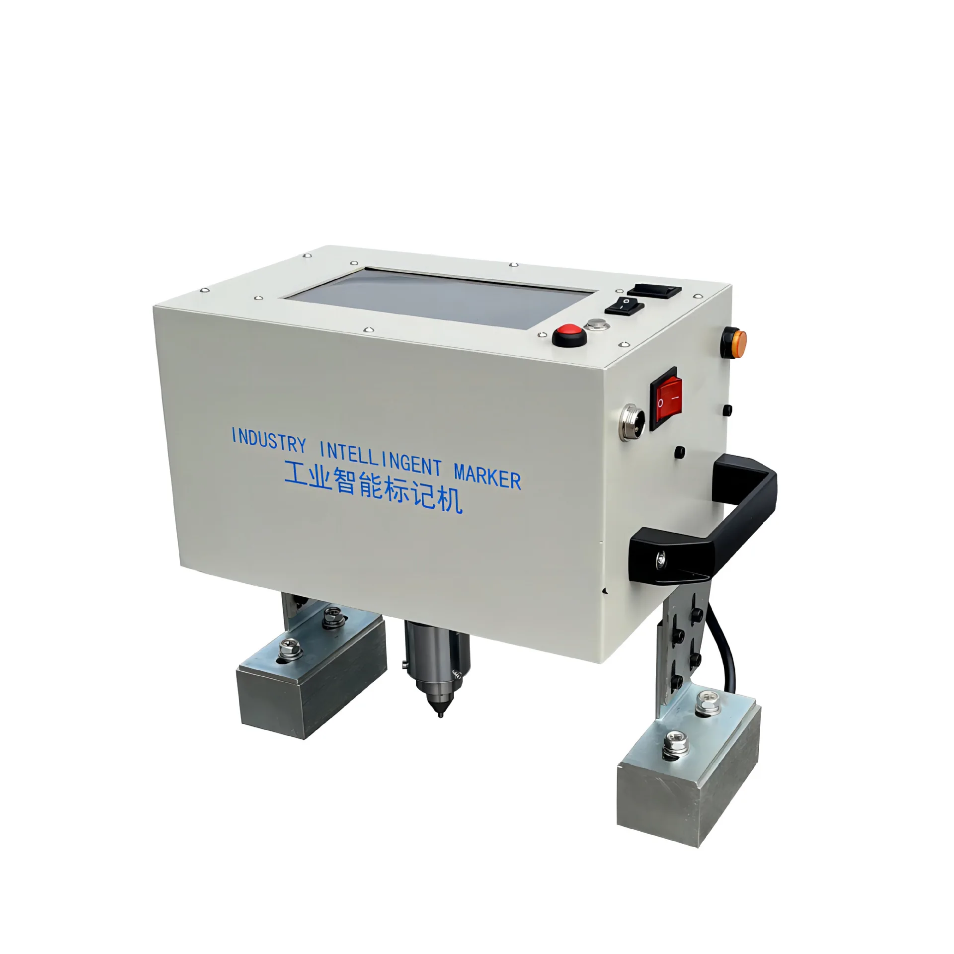 TEBAK Factory Price XY-06 Pneumatic Metal Marking Machine CS SS Metal Name Card ID Card Engraving Machine for Sale