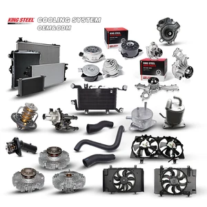 Wholesale Car Parts Auto Cooling System Engine Water Pump Radiator Fan Motor Assembly Oil Cooler Fan Clutch for Japanese Car