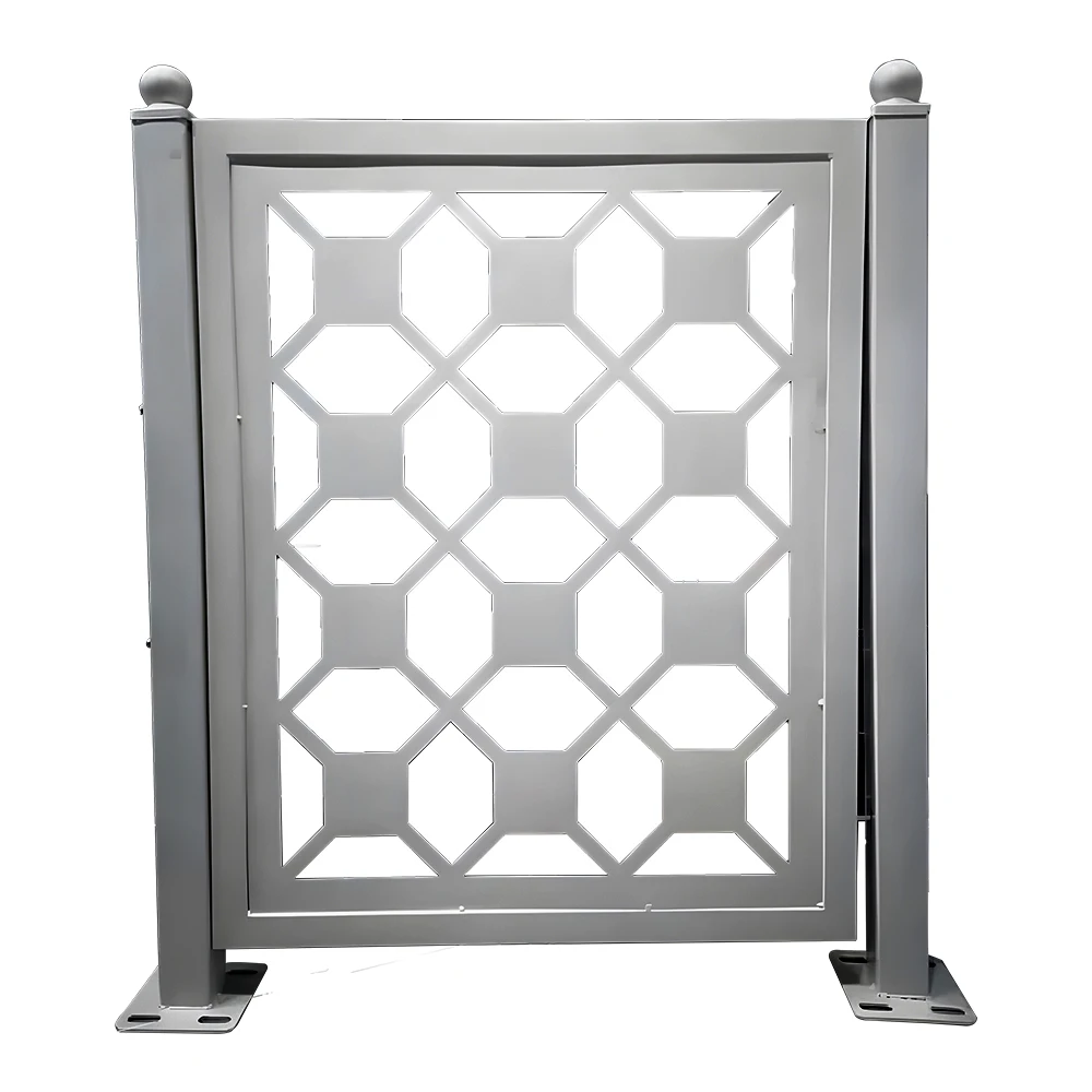 OEM Custom Precision Sheet Metal Fabrication House Exterior Metal Fence Steel Plate Metal Laser Cutting Service Welding Forming