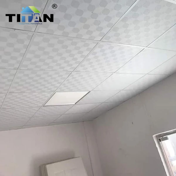 60X60 Tile Gypsum False Ceiling Board Designs
