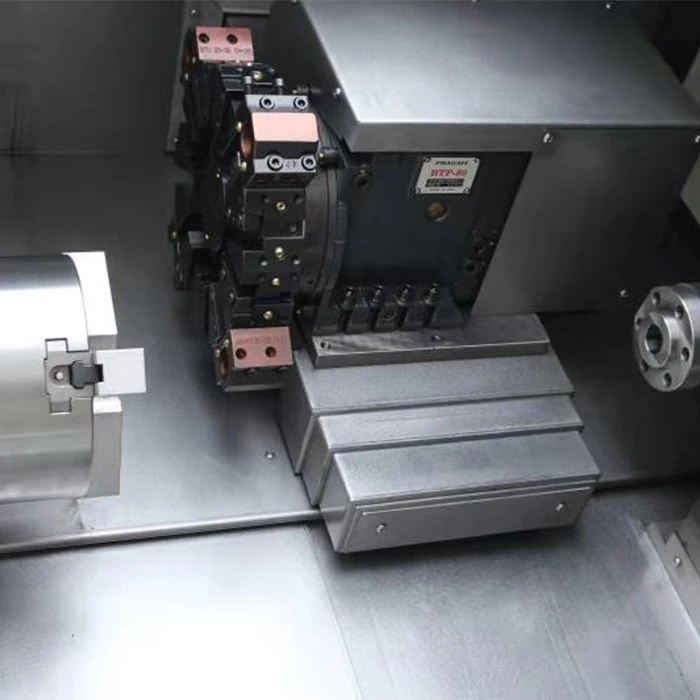 Parallel Lathe Cnc Torno SWL8 China Cnc Slant Turning Lathe Machine for Metal