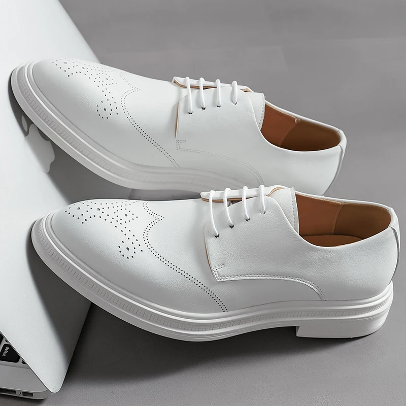 white and silver dress shoes men OneDrop Handmade Dress Shoes Spikes Diamond Men Glitter Leather Party Wedding Prom Loafers Silver / 15.5