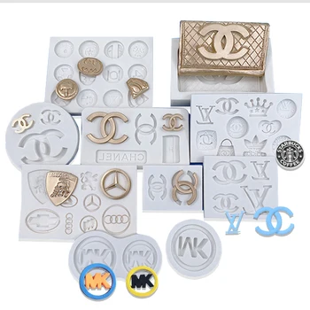 DIY Professional Production Brand Logo Silicone Resin Mold Set Epoxy Silicone Resin Diy Molds