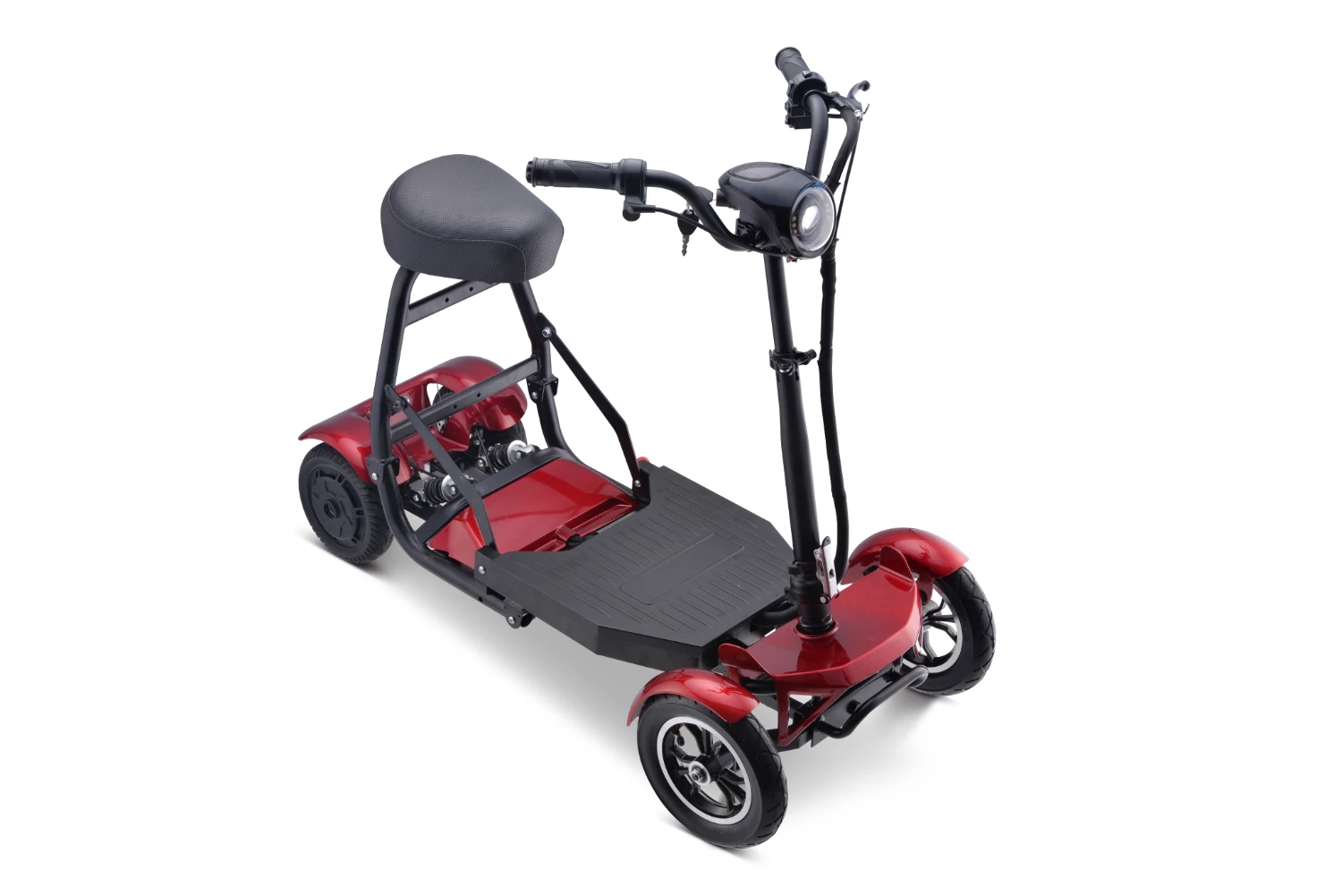 Elderly Electric Scooter Disabled Handicapped Travel 4 Wheels Folding