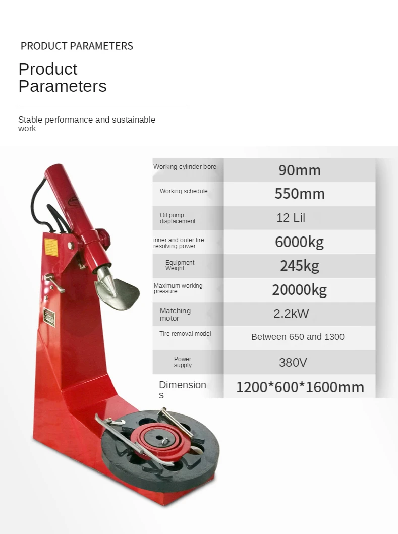 Factory Supply Heavy Duty 220V Truck Tyre Changer for sale