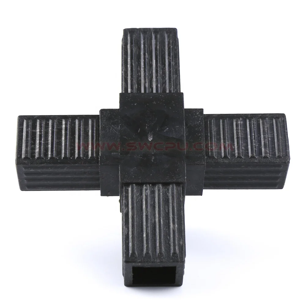 Pipe Connected Plastic Connector Molded square Tube Bushings