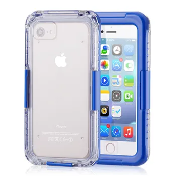 For iPhone 6 7 8 Waterproof phone case ip68 shockproof dustproof snowproof ultra slim case