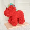 Red unicorn