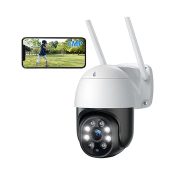 Xcreation auto tracking wireless IP security speed dome ptz camera outdoor human detection smart tuya cctv ptz wifi camera