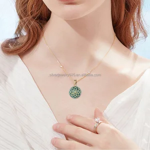 2026 High Quality New Arrivals Gold Plated Flower Angel Balls Pregnancy Women Chime New Baby Pendant for Mother's Day