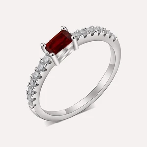 Keiyue 2026 Women's Engagement and Wedding Rings 925 Sterling Silver with Inlay Tungsten for Parties