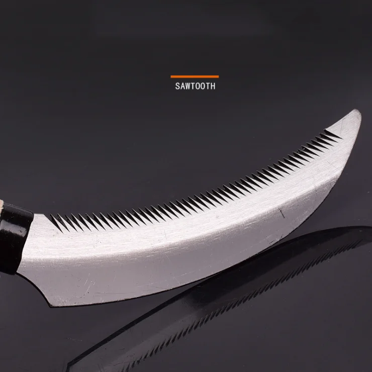 镰刀蛇镰刀刀镰刀锯齿状的农具镰刀锯齿状的毛钩锯齿镰刀