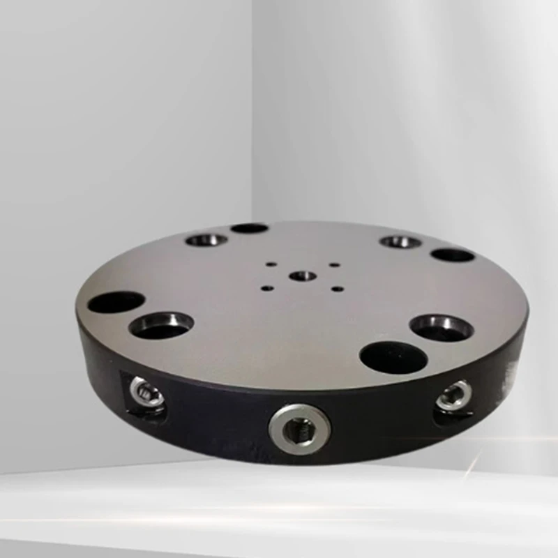 5axis Cnc Tools Self Centering Vise for Rotary Table Milling Machine Tool 52 Manual zero Quick Change Board -O Mark