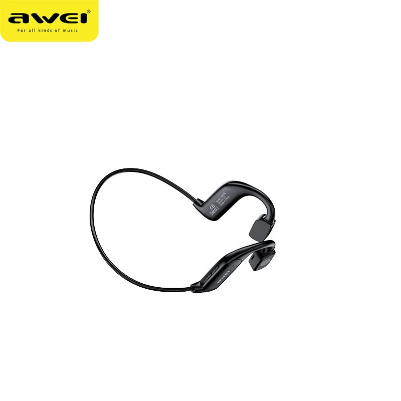 A897BL Wireless Air Conduction Open Earhook Sports Headsets HiFi Earbuds Earphones