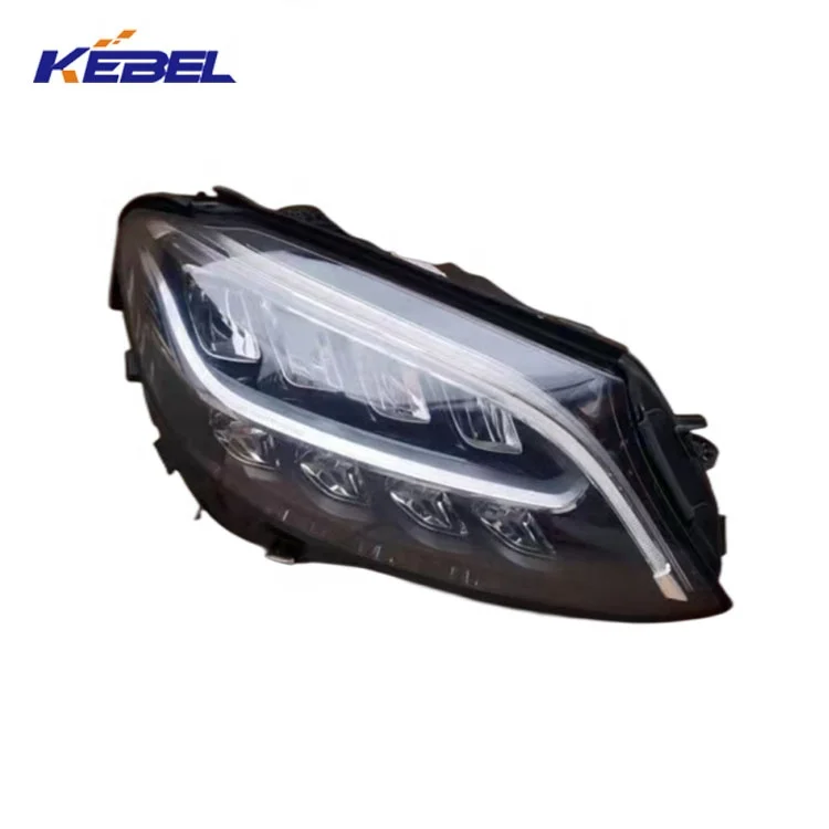 High Quality Auto Body Kit Car Head Lamp Front 2059066304 OEM 2059066404 Head Lights for Mercedes-Benz C-Class W205 2019