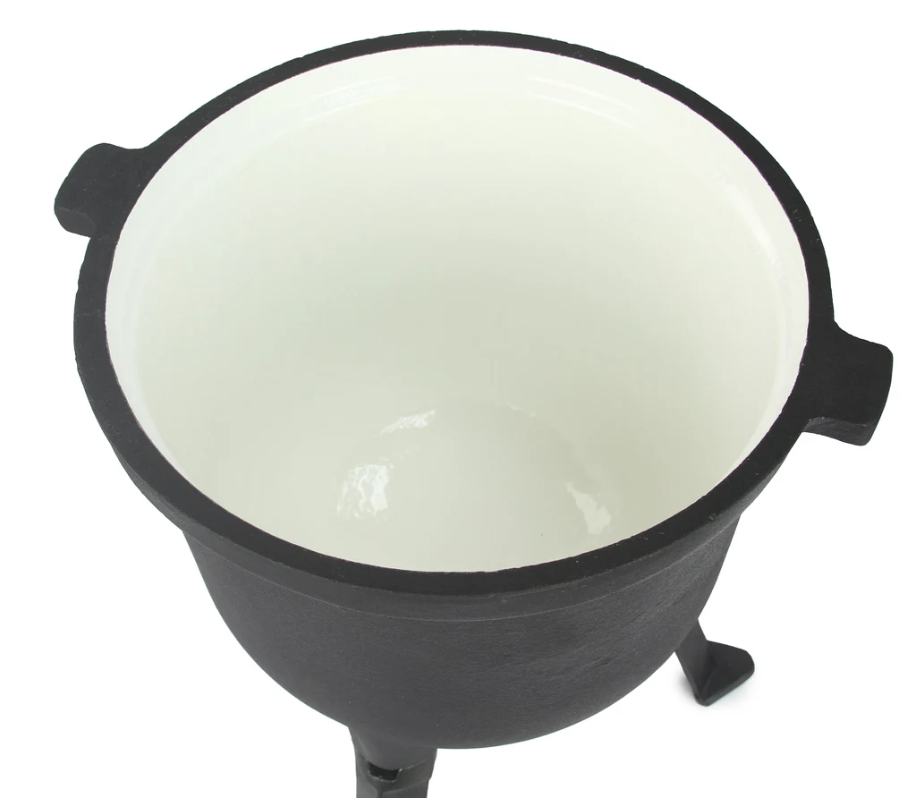 Camping Pot, iron, enamel cauldron 10l Kinghoff KH-2243 - Poland, New - The  wholesale platform