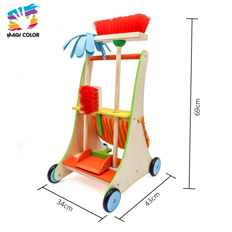 OEM / ODM детская деревянная игрушка-тележка для ролевых игр