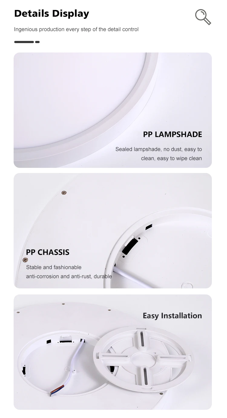 Surface Type Led Surface Mounted Round LED Ceiling Light Super Cost-effective Simple ...