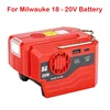 Rojo para batería Milwaukee