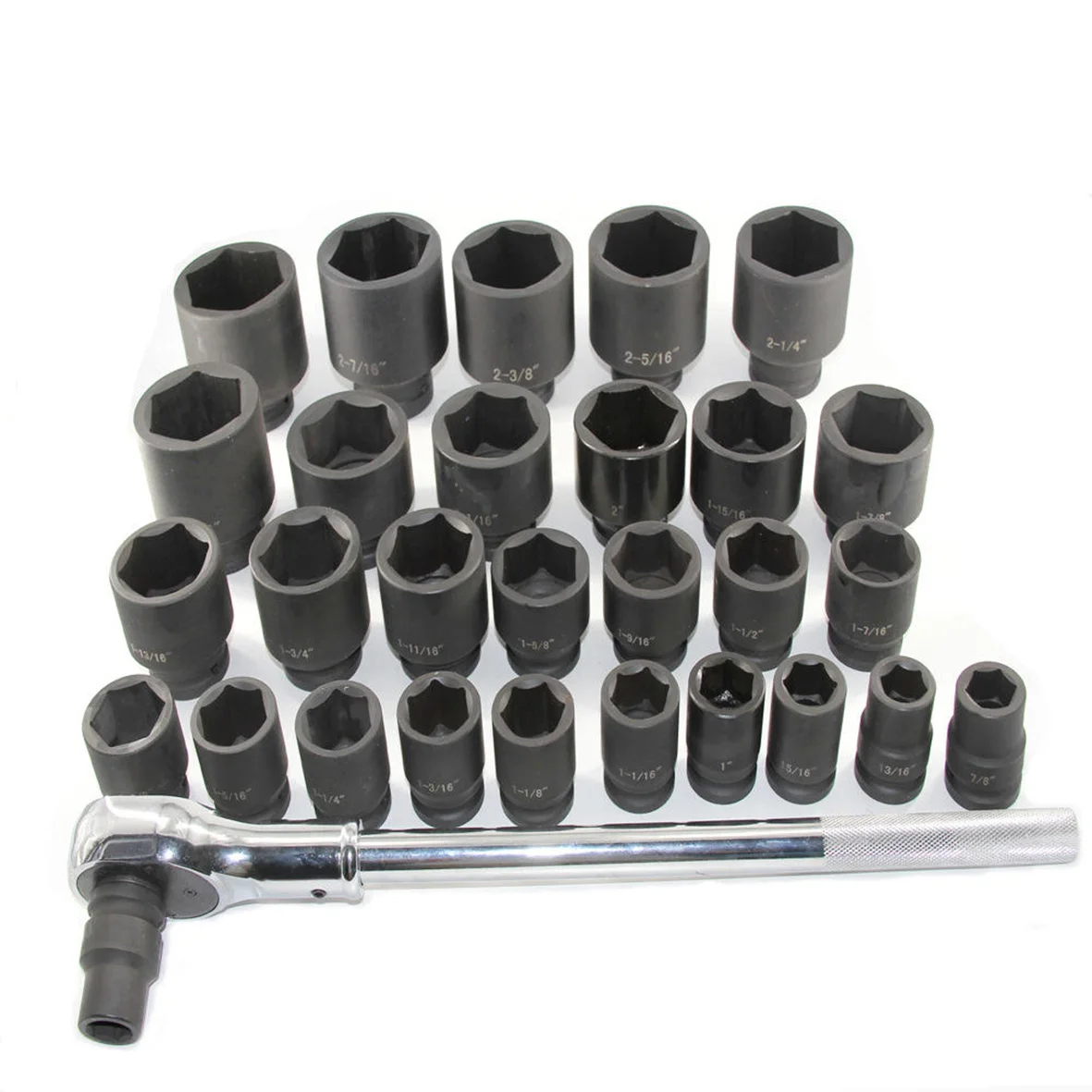 1 Inch Socket Set R 1 Inch Truck Impact Socket Spanner Socket Set Wrench Repair Hand Tools ...