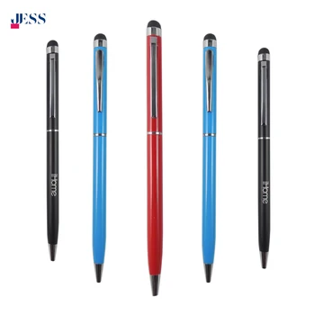 Factory Supply 2 in 1 Metal Ball Pen Active Slim Metal Pen Fancy Promotional Pen with Logo