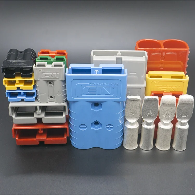 2 Pin High Current Electric Power Quick Battery Connector Plug 350A Anderson Battery Connector Plug 600v 350A for Forklift